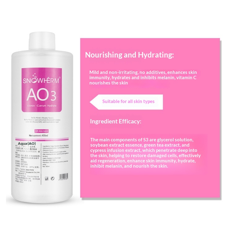 Micro-bubble Water Concentrate For Skin Care Oxygen-infusion Device For Deep Cleansing With Fine Micro-bubbles