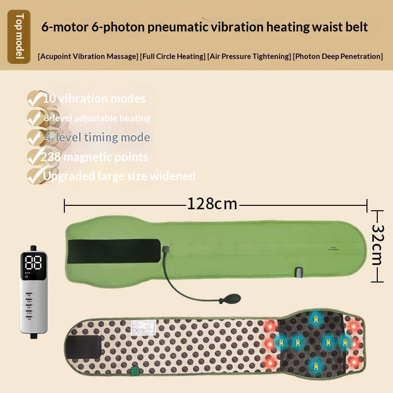 Far-infrared Sweat-inducing Therapeutic Lumbar Support Belt