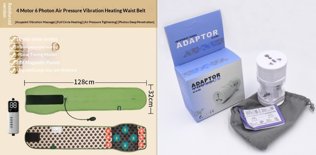 Far-infrared Sweat-inducing Therapeutic Lumbar Support Belt