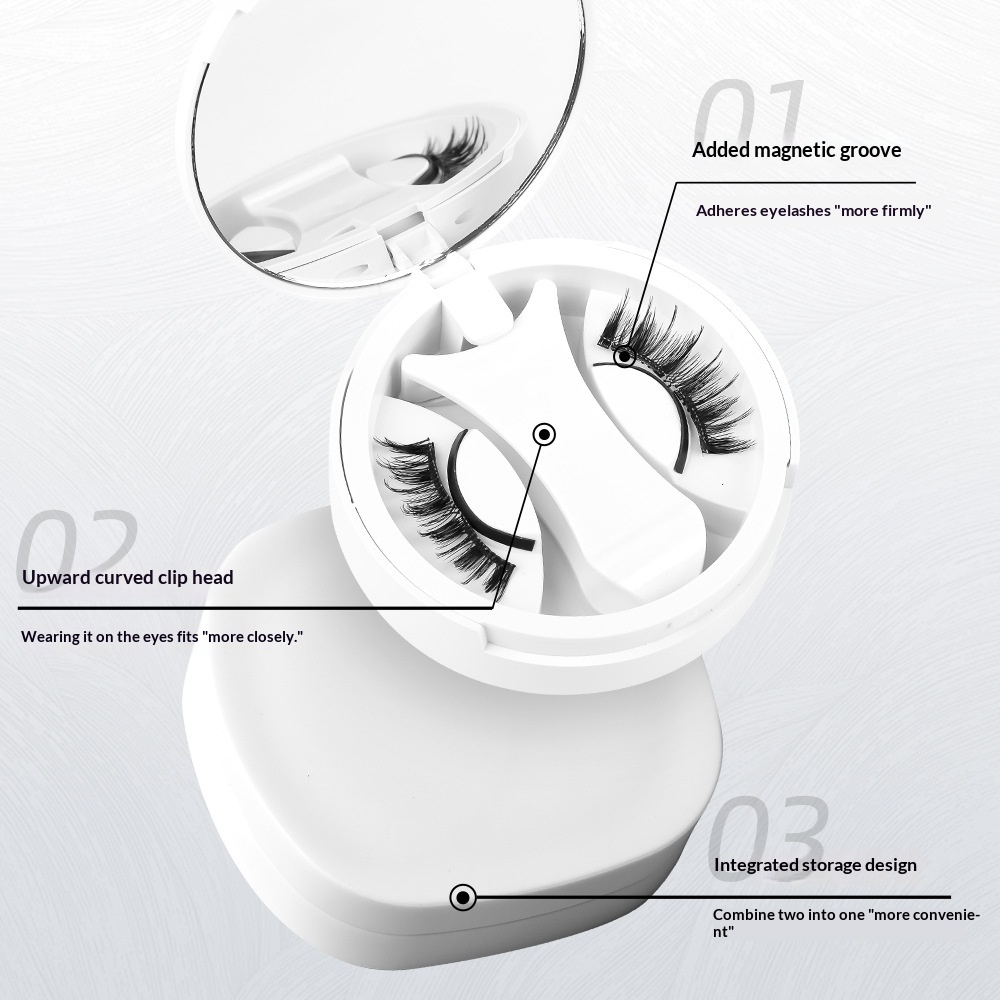 Fashionable Minimalist And Trendy Portable Magnetic False Eyelashes