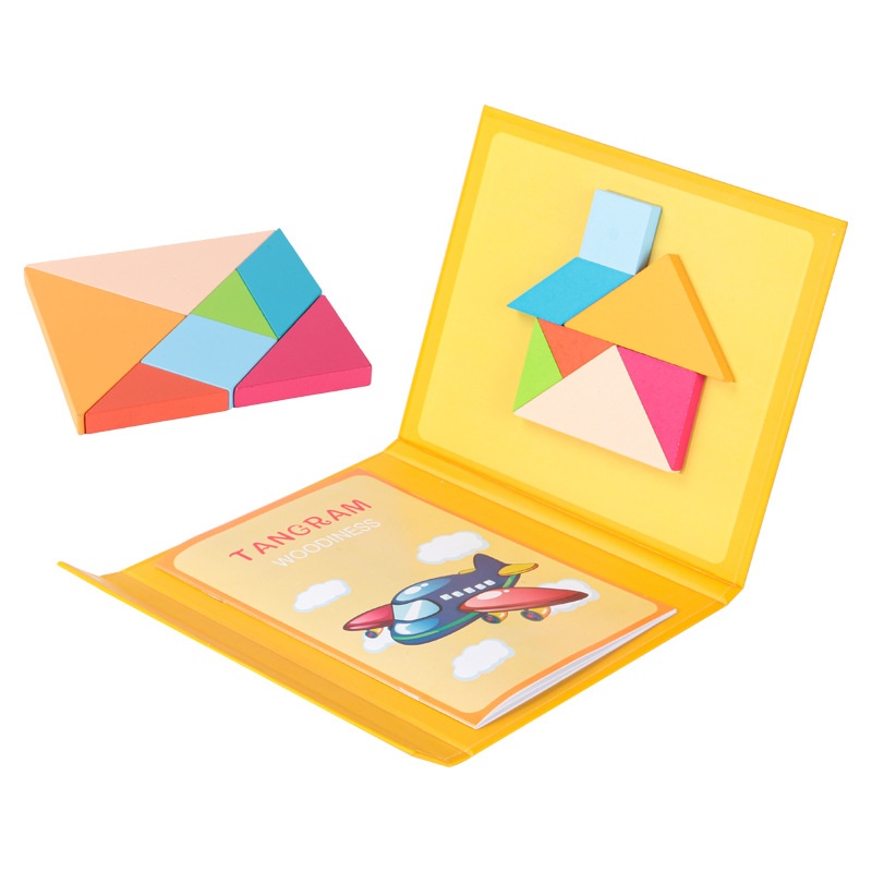 Magnetic Early Education Tangram For Kids To Boost Intelligence