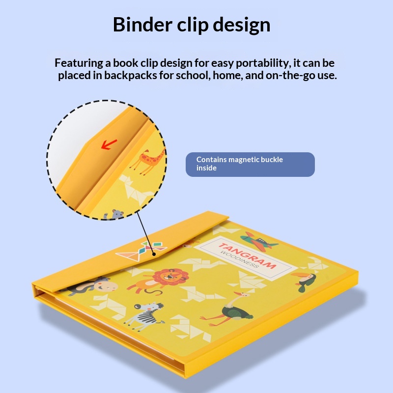 Magnetic Early Education Tangram For Kids To Boost Intelligence