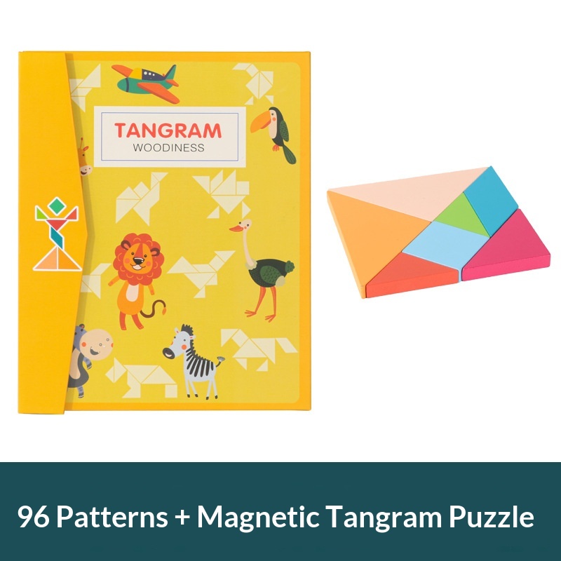 Magnetic Early Education Tangram For Kids To Boost Intelligence