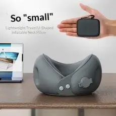 U-shaped Portable Neck Support With Charging Feature