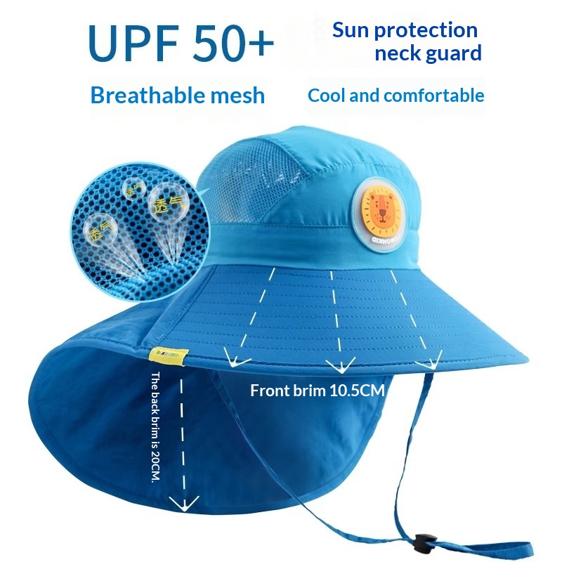 Eaves Beach Hat For Summer Sun Protection