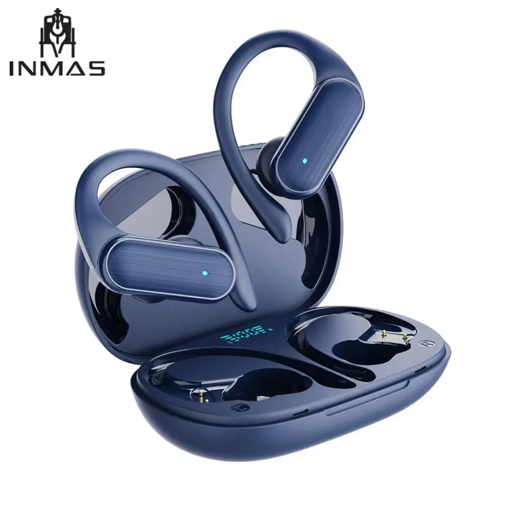 High-Capacity Smart Noise-Reducing Earbuds For Running And Sports