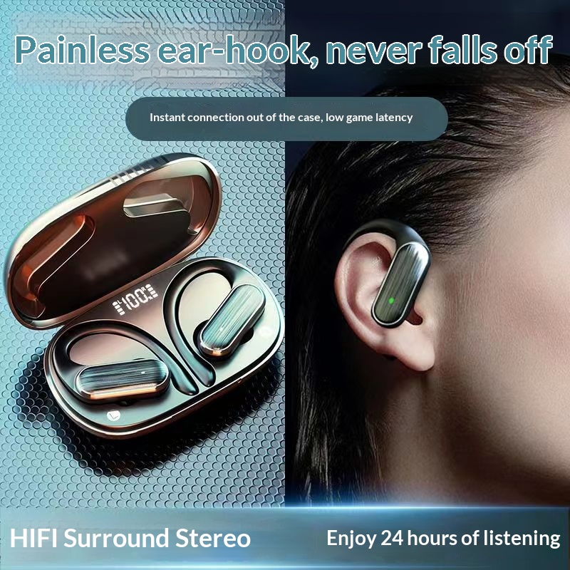 High-Capacity Smart Noise-Reducing Earbuds For Running And Sports