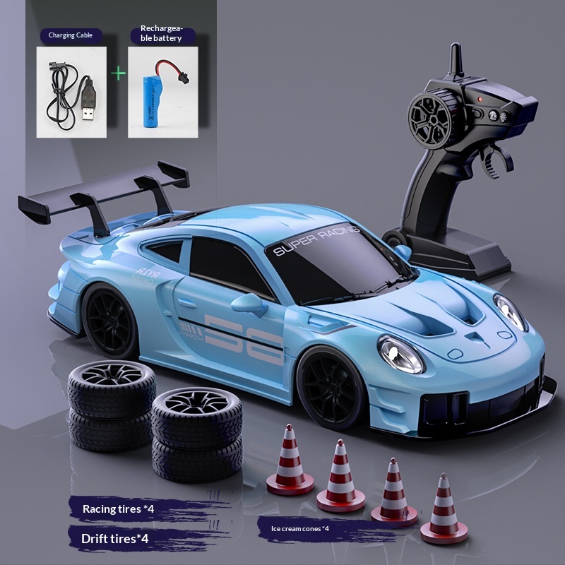 New Professional High-Speed RC Drift Racing Electric Remote-Control Car Kids Toy