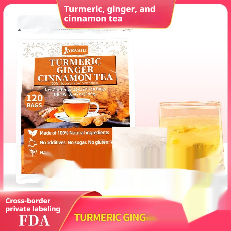 Turmeric, Ginger And Cinnamon Tea 120 Ginger Turmeric Tea Bags