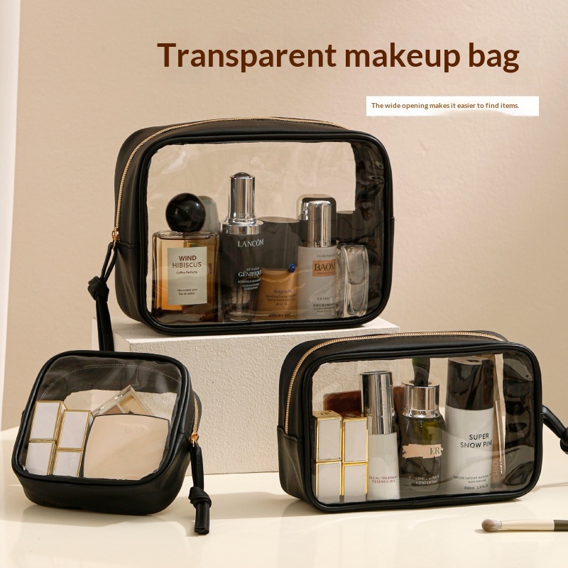 Travel Toiletry Bag Portable Transparent And Easy To Carry