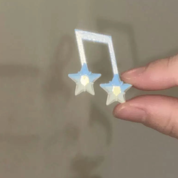 Stylish Minimalist And Personalized Musical Note Hair Clip