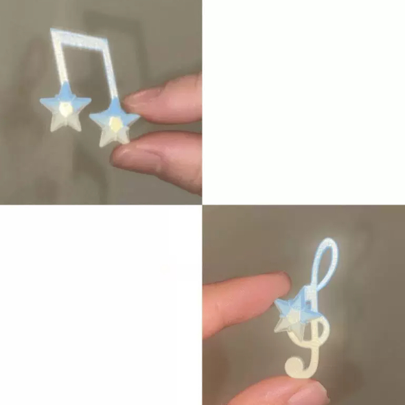 Stylish Minimalist And Personalized Musical Note Hair Clip