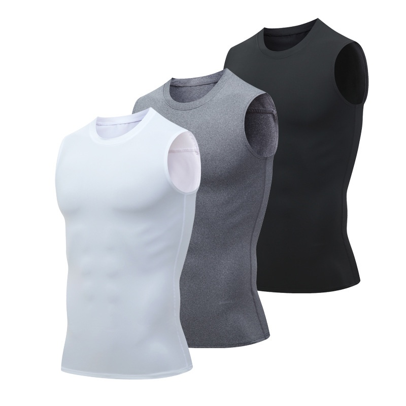 Mens Short-sleeve Athletic Fitness Wear