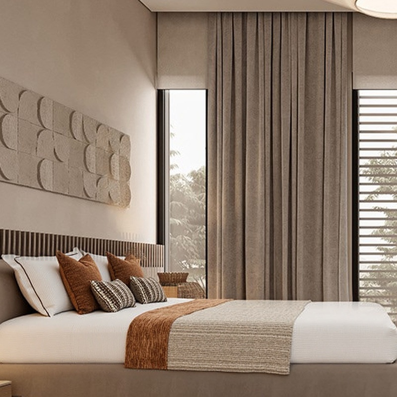 Vintage-style Soft Furnishings For Cream-colored Interiors A Multi-piece Set Featuring Bed Pillows And A Bed Runner