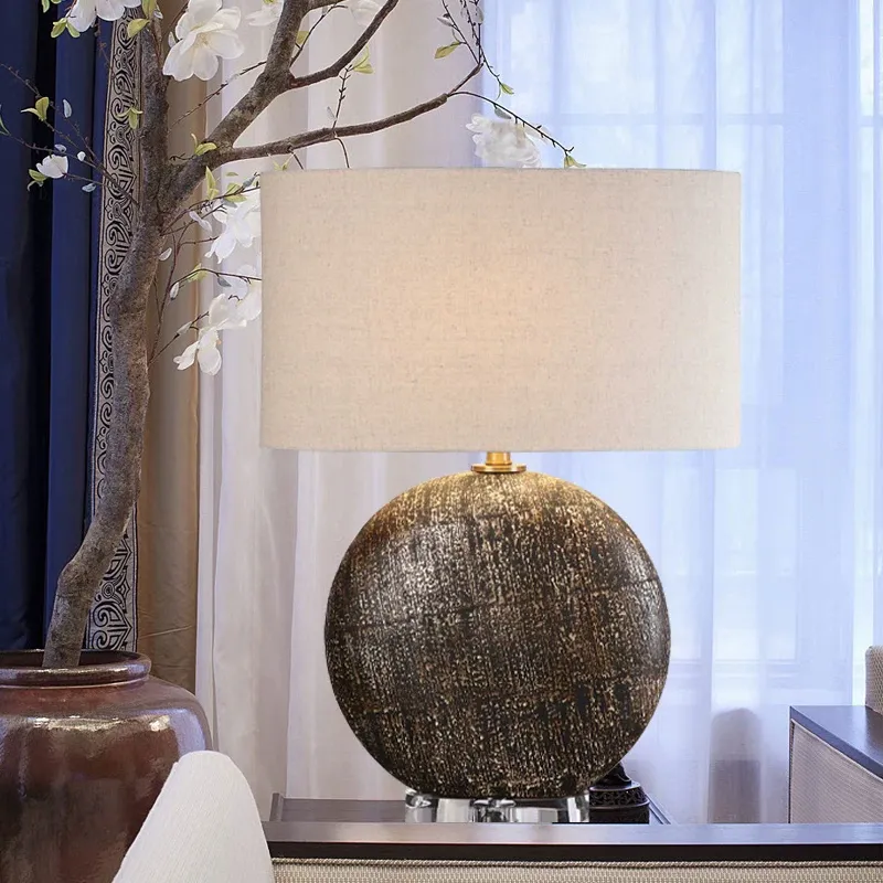 Ceramic Table Lamp American-style Modern Minimalist Decorative