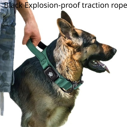 Adjustable Tactical Locator Collar For Large Dogs To Prevent Loss