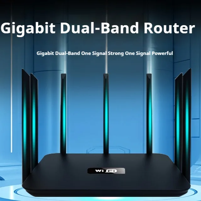 5G Dual-Band Gigabit Ultra-High-Speed Wi-Fi All-Network Router the Wall-Penetrating