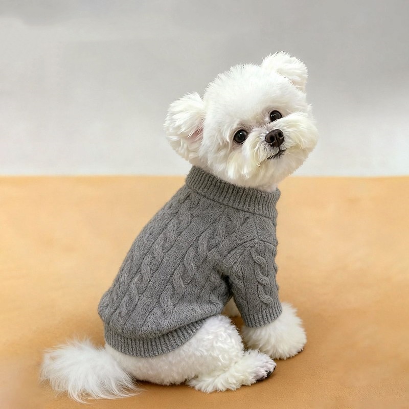 New AutumnWinter Warm Faux Two-Piece Sweater For Pet Dogs