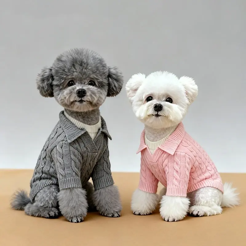New AutumnWinter Warm Faux Two-Piece Sweater