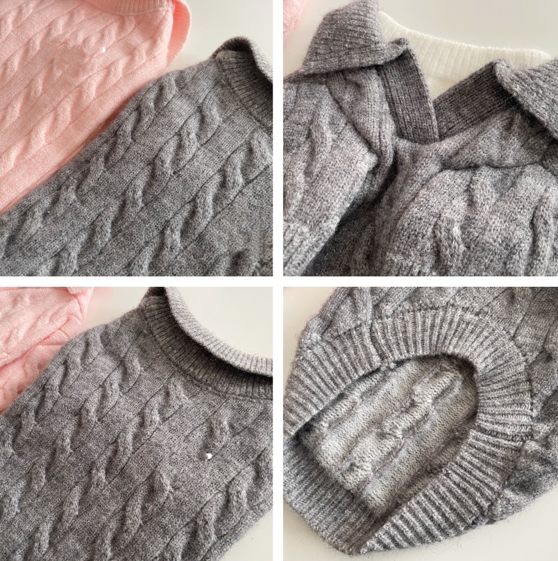 New AutumnWinter Warm Faux Two-Piece Sweater For Pet Dogs