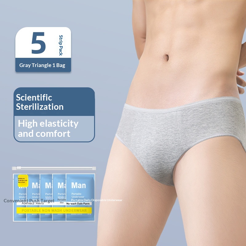 Disposable Travel Boxer-style Daily-use Briefs