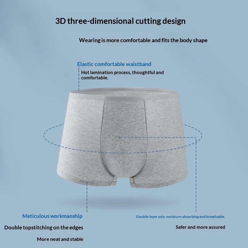 Disposable Travel Boxer-style Daily-use Briefs