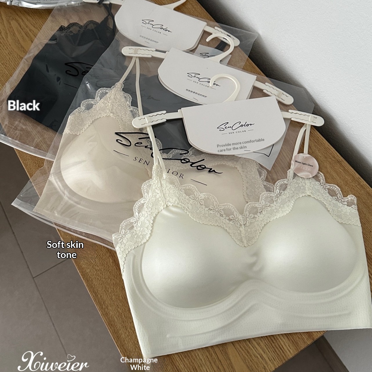 Womens Backless Lace Push-Up Seamless Underwear