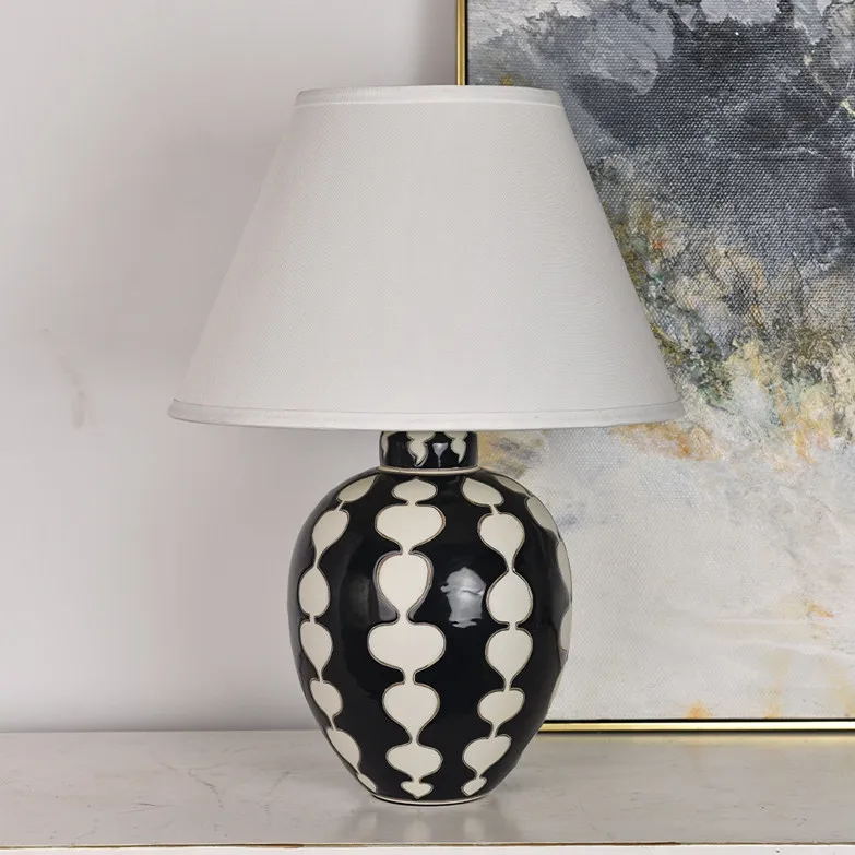 Sweetheart Modern Italian-Style Bedroom Bedside Table Lamp