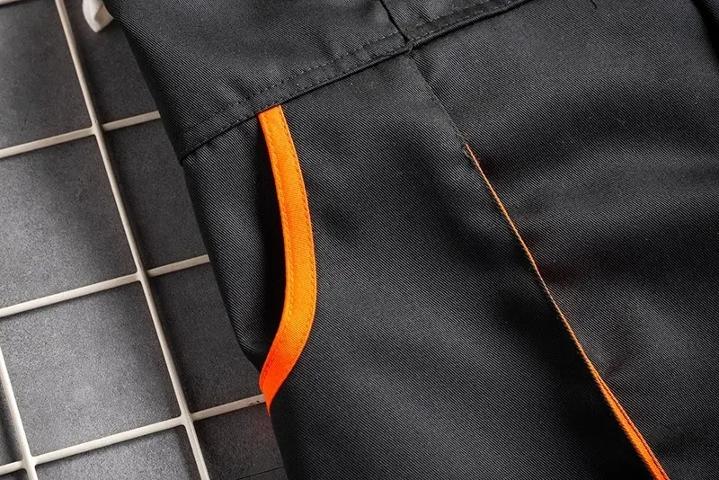 Retro Casual Workwear Overalls For Men Hip-hop Dungarees Work Clothes