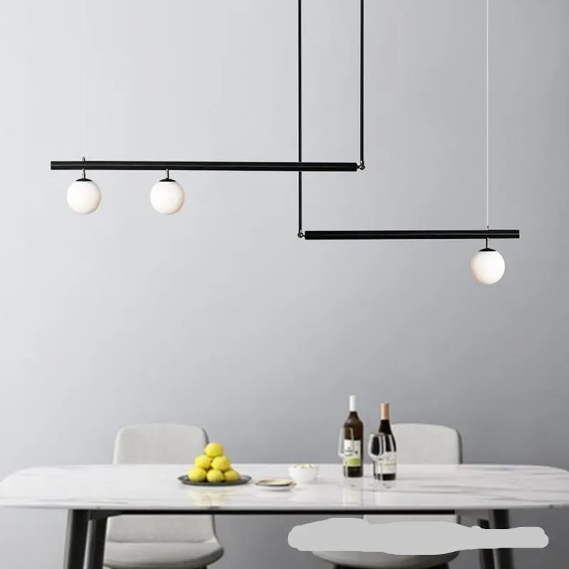 Nordic Modern Restaurant Long Pendant Light With A Unique Creative Design