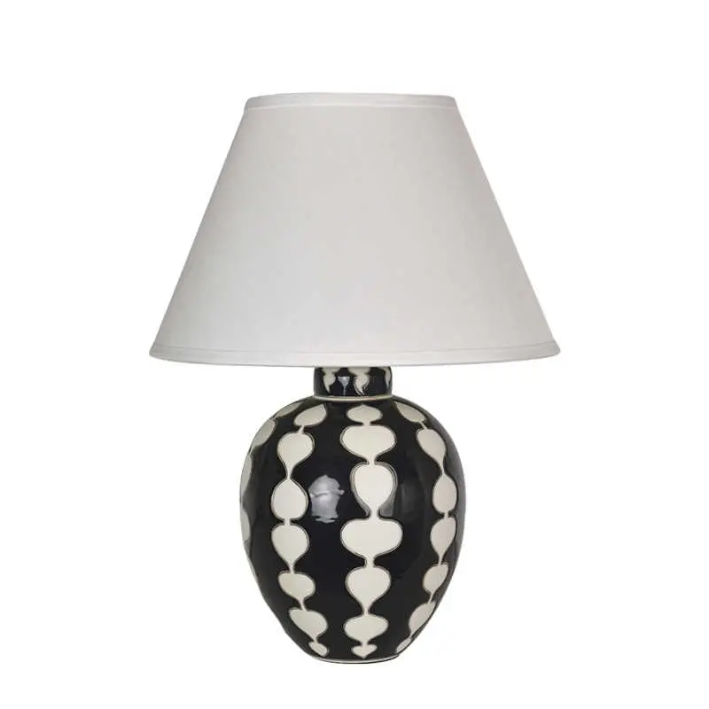 Sweetheart Modern Italian-Style Bedroom Bedside Table Lamp High-End Villa Art Ceramic Table Lamp