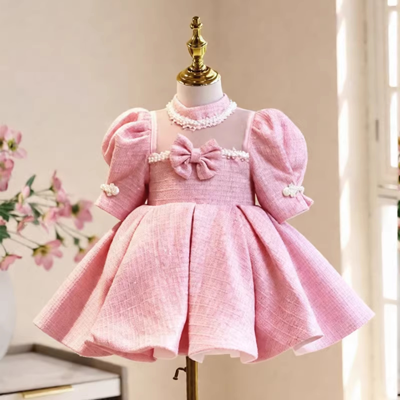 High-end Princess Dress For Little Girlsperfect For Piano Performances And Stage Shows