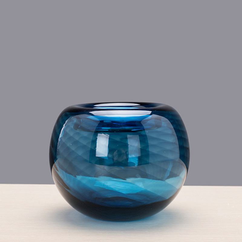 Creative Striped Vase Ornament Home Decor Item