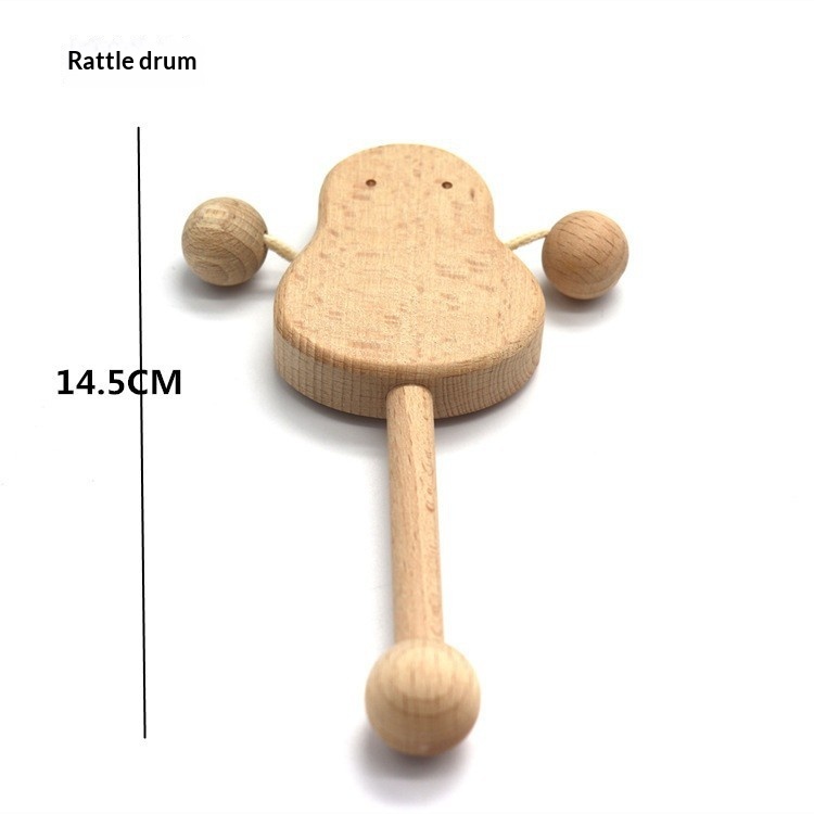 Early Education And Soothing Wooden Toys For Infants