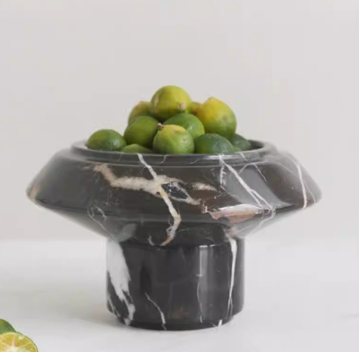 Marble Fruit Bowl and Centerpiece, picture 2 of 4