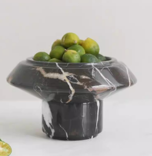 Marble Fruit Bowl and Centerpiece