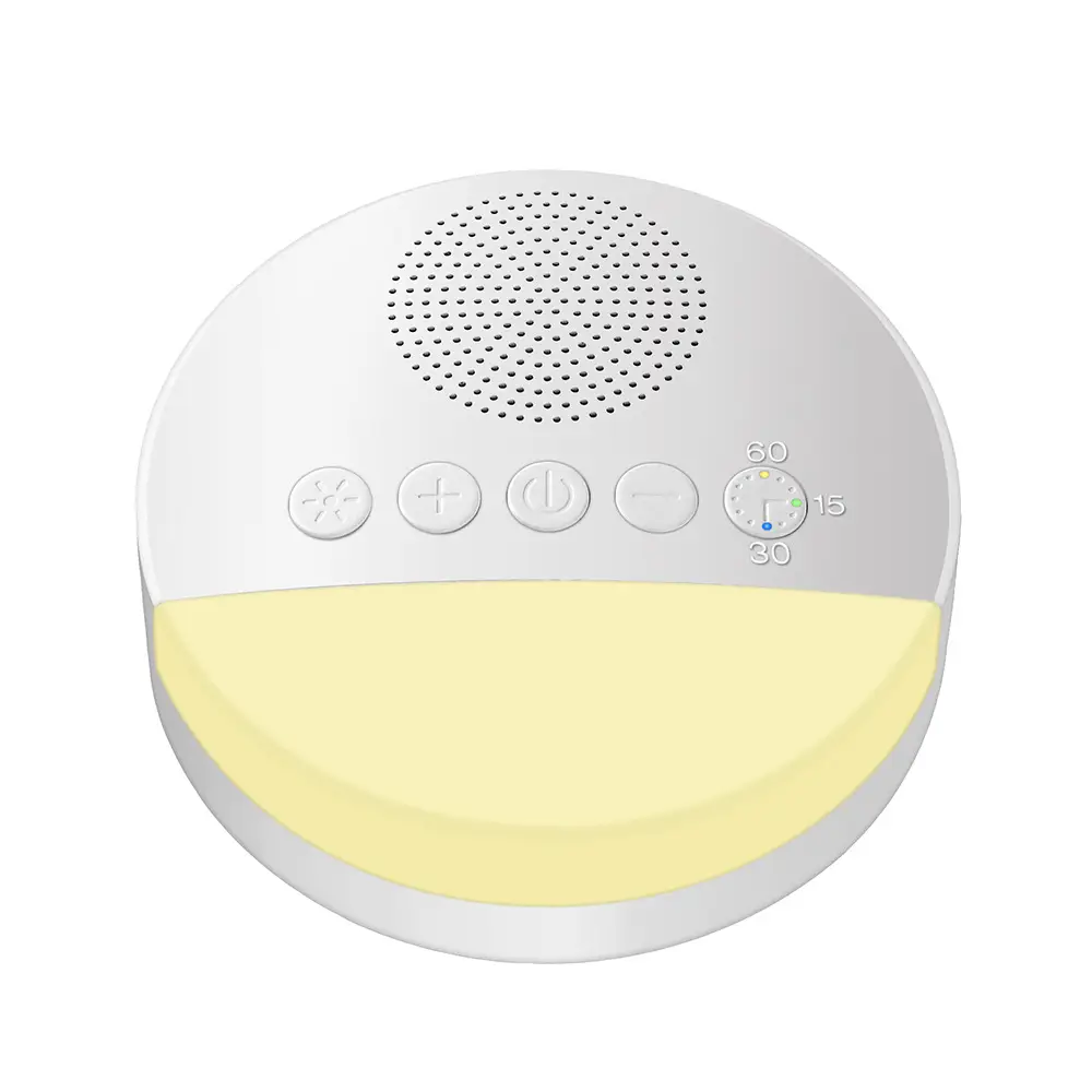White Noise Machine Music Baby Sleep Aid Warm Night Light