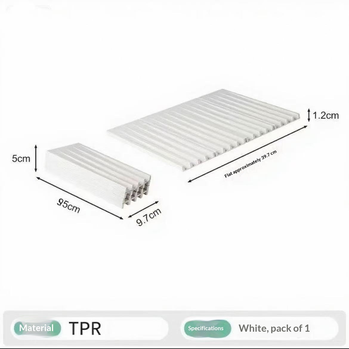 Foldable Kitchen Drying Mat Placemat And Heat-insulating Pad