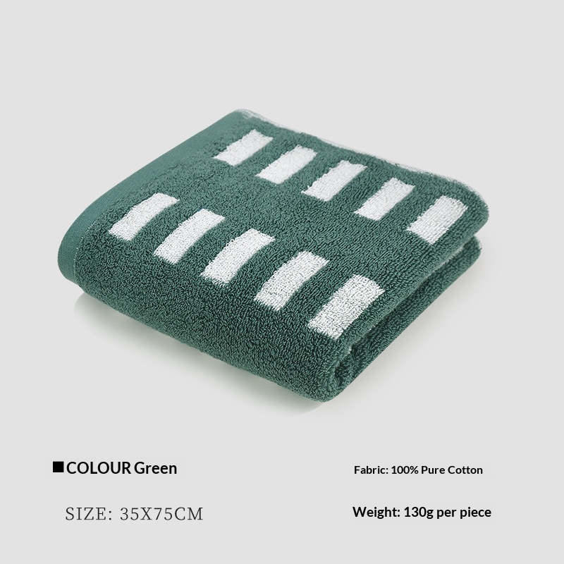 Thickened Oversized Highly Absorbent All-cotton Face Towel