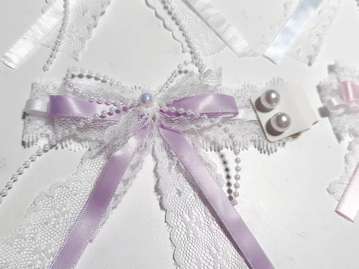 Bow-shaped Handmade Keyboard Ribbon