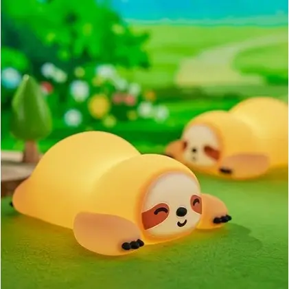 Doudou Youya Silicone Pat-Along Animal Night Light For Sleep And Eye Protection