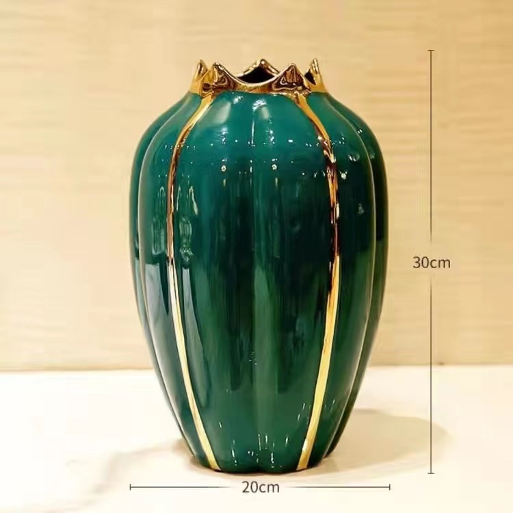 Modern Light-luxury Ceramic Vase Decoration