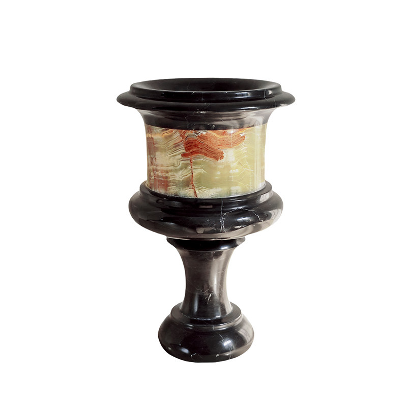 Affordable Luxury Natural Marble Vase Decor With An Atmospheric
