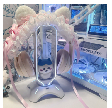 Cat Ear Headband Plush Headphone Cover