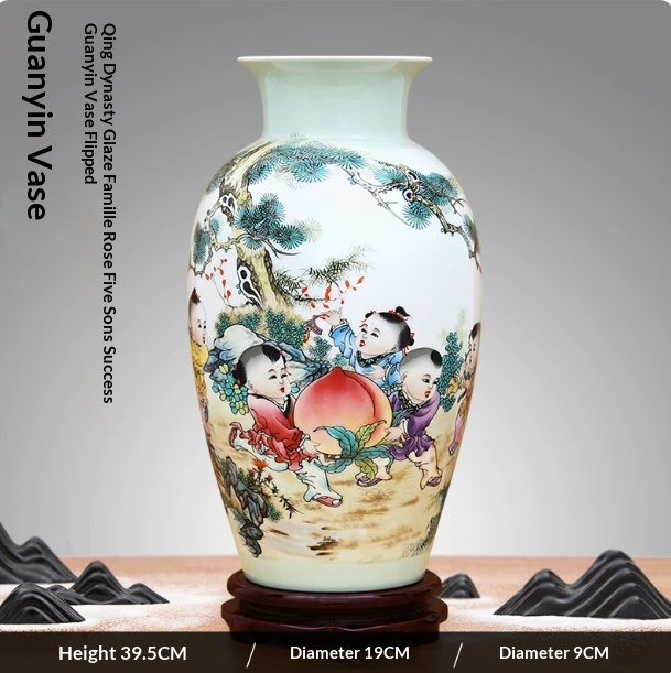 New Chinese-style Living Room Decor Entryway And TV Cabinet Ornaments Decorative Vases