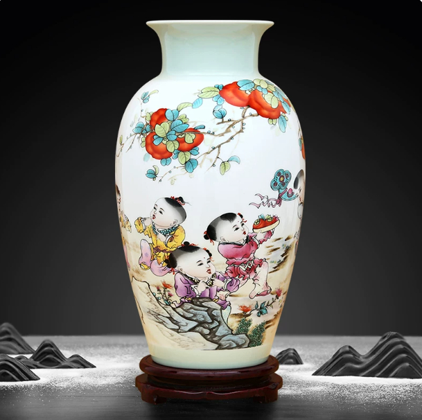 New Chinese-style Living Room Decor Entryway And TV Cabinet Ornaments Decorative Vases