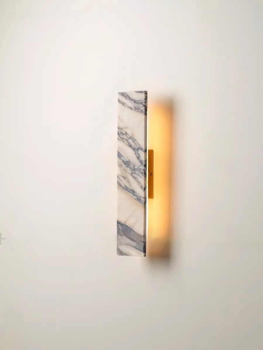 Vintage-style Hotel Luxury Stone Corridor Staircase Wall Lamp