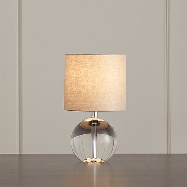 Modern Minimalist European-style Crystal Table Lamp Bedroom Bedside Lamp