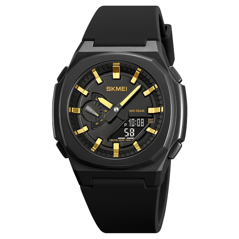 Fashionable Mens Quartz Waterproof Multi-function Chronograph Alarm Digital Watch