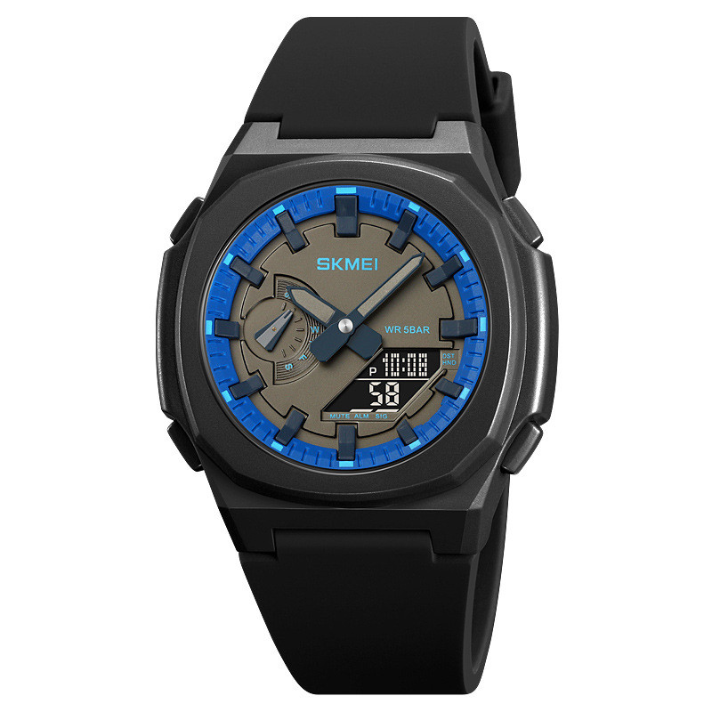 Fashionable Mens Quartz Waterproof Multi-function Chronograph Alarm Digital Watch